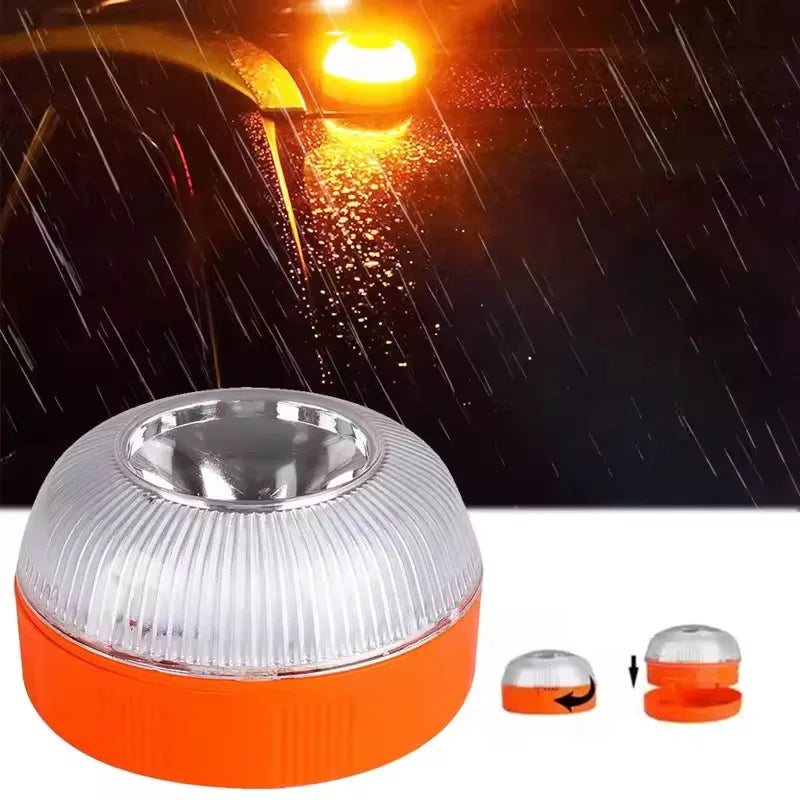 Lumière d'urgence LED pour voiture, clignotante, à induction magnétique, pour accident routier, lumière stroboscopique portable d'avertissement