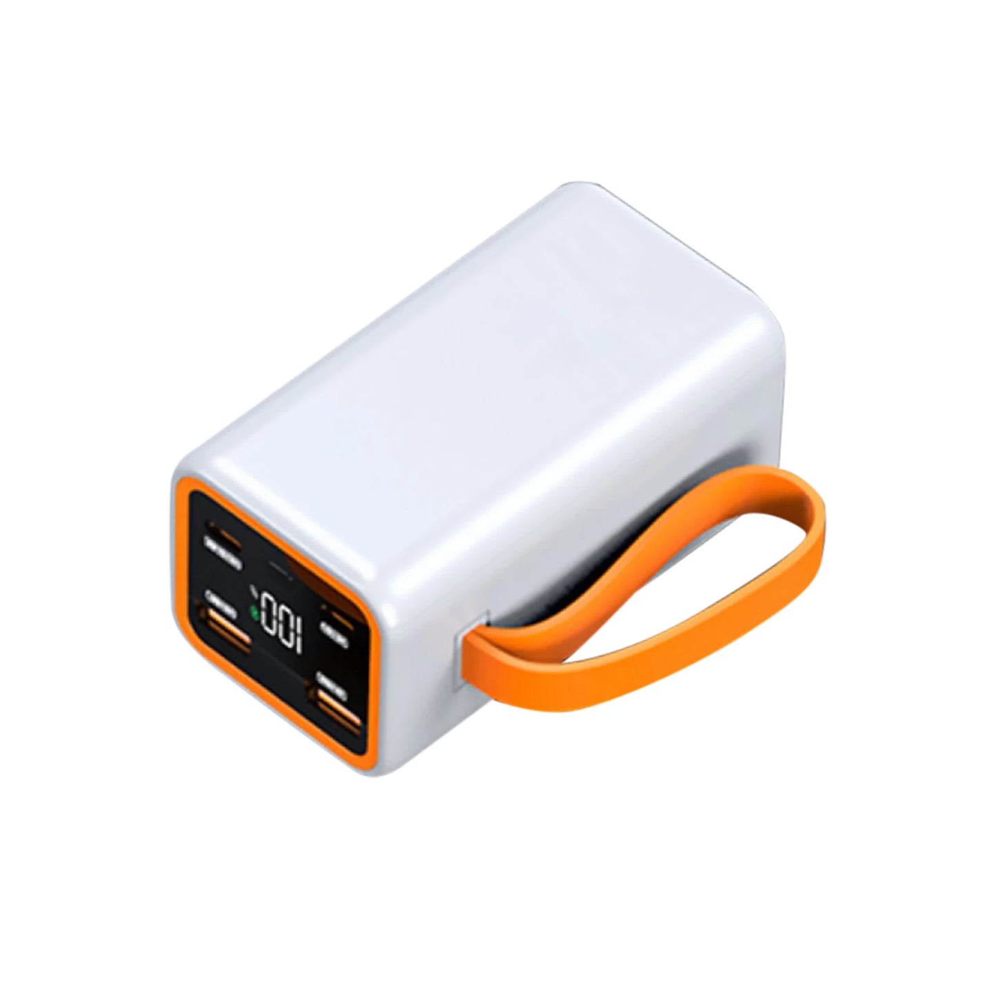 Boîtier de batterie externe 21700 à 4 emplacements, Charge rapide pour téléphone portable, soudage, boîtes de rangement de batterie à monter soi-même avec écran LCD