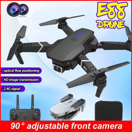 Drone 2026 Caméra Double 4K HD FPV — 13 Min Vol Quadricoptère RC Pliable Mini Jouet