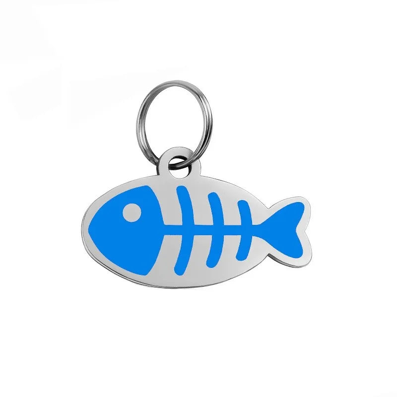 Placa de identificación personalizada para perro, etiquetas de identificación personalizadas de pata de cachorro, grabado de nombre gratis, colgante antipérdida, etiquetas para gatos, accesorios para perros y mascotas