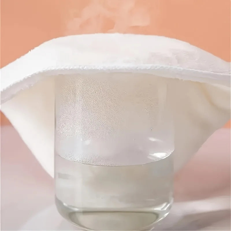 Masques Réutilisables Visage — Compresse Chaude & Froide Vapeur Hydratante