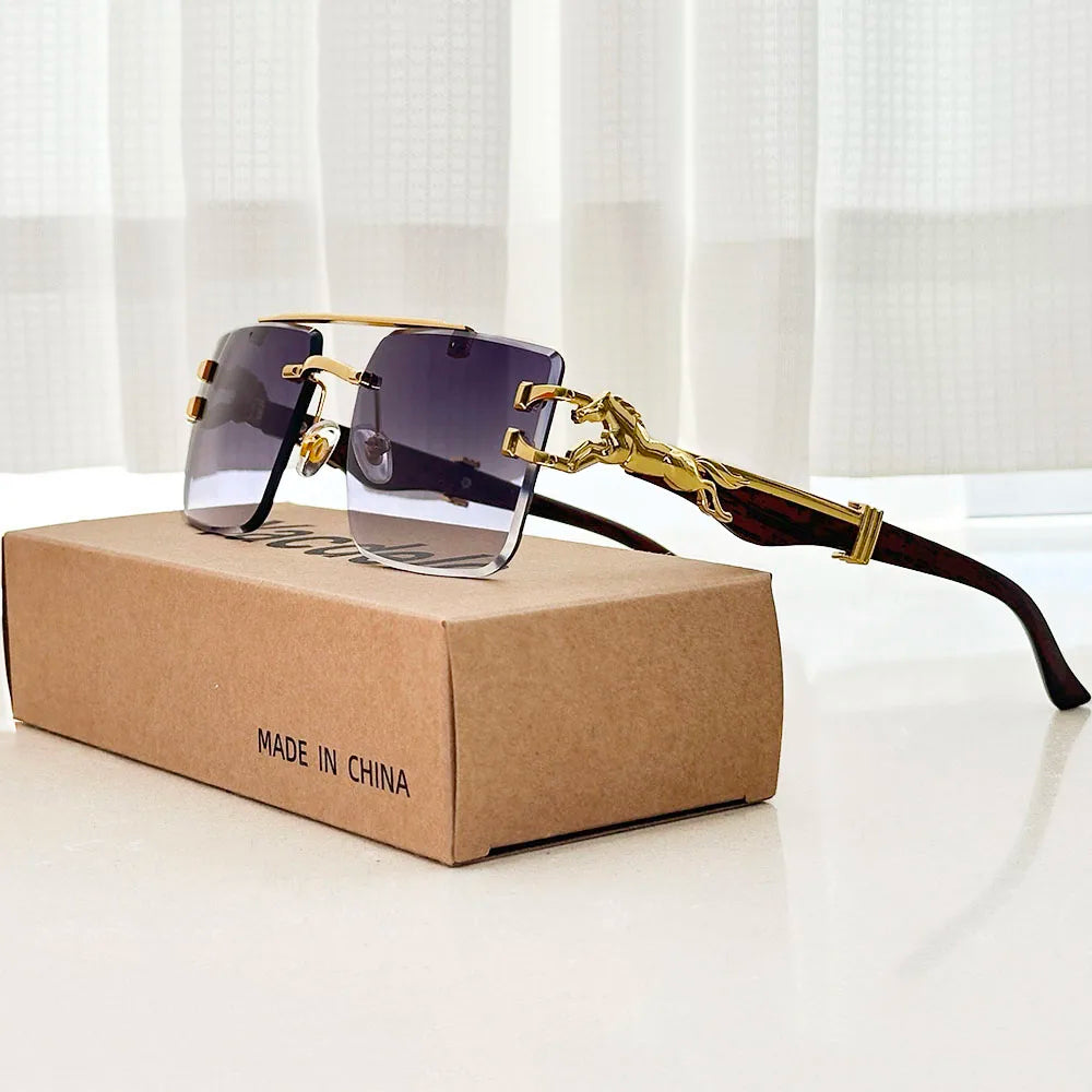 Gafas de sol de hombre 2025 de estilo vintage, gafas de sol cuadradas de mujer, envío gratis, gafas de sol de lujo, Gafas De Sol Hombre, Lunette Soleil Femme