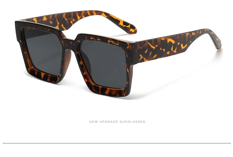 Lunettes de soleil vintage cyclisme carrées — hommes, femmes, rétro, unisexe, populaires, UV400