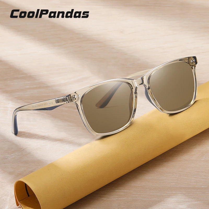 Nouvelle tendance lunettes De Soleil carrées lunettes De Soleil polarisées hommes femmes rétro marron bleu océan lentille Anti-éblouissement UV400 Lunette De Soleil Femme