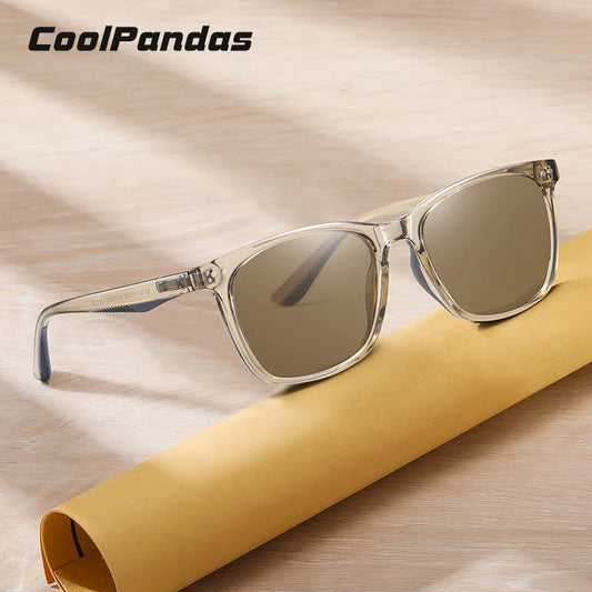 Nouvelle tendance lunettes De Soleil carrées lunettes De Soleil polarisées hommes femmes rétro marron bleu océan lentille Anti-éblouissement UV400 Lunette De Soleil Femme