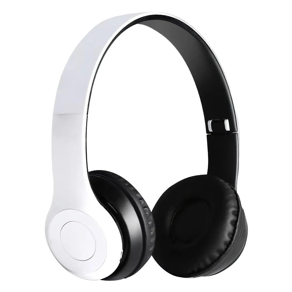 Auriculares inalámbricos P47 Bluetooth 5.0, cascos plegables, estéreo de alta fidelidad con bajos para música, juegos, para niños y niñas, para smartphone