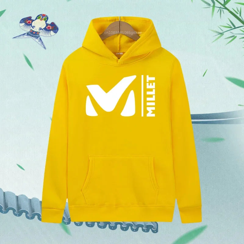 Men's Hoodie Women's Fashion Letter Graphic Print Loose Casual Harajuku Pullover Hoodie Clothes