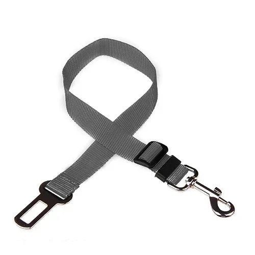 Cinturón de seguridad ajustable para mascotas, gatos, perros, asiento de seguridad para mascotas, vehículo, arnés para perros, Clip de plomo, palanca de seguridad, tracción, collares para perros, accesorios para c