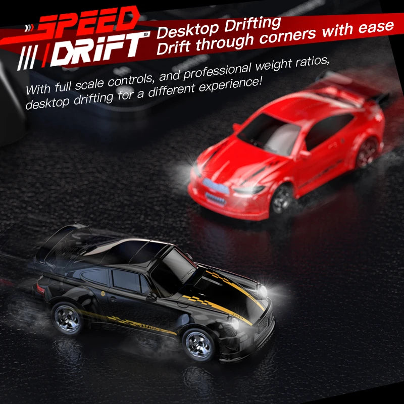 Voiture RC dérive 4WD 2,4GHz — télécommandée, jouet enfant