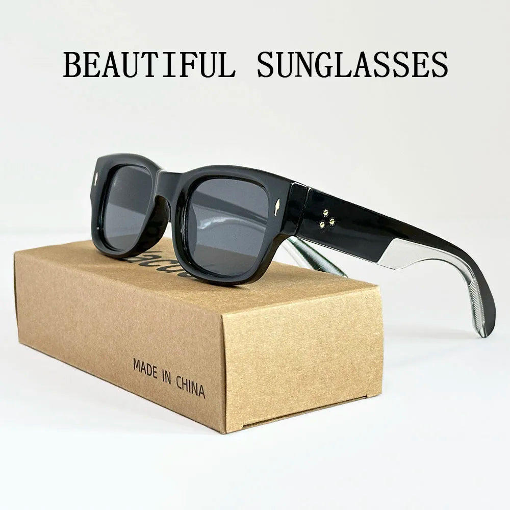Lunettes de soleil hommes rétro protection solaire — femmes, à la mode, livraison directe, 2025