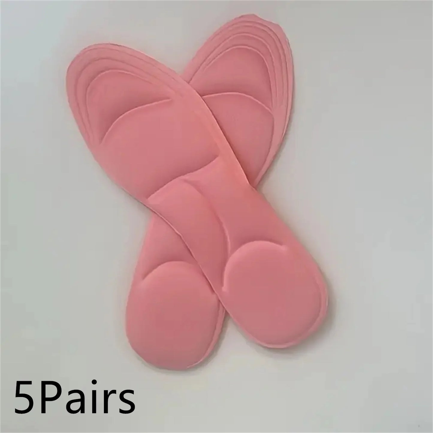 Semelles Intérieures Massage 5D Mémoire — Coussin Respirant Voute Plantaire