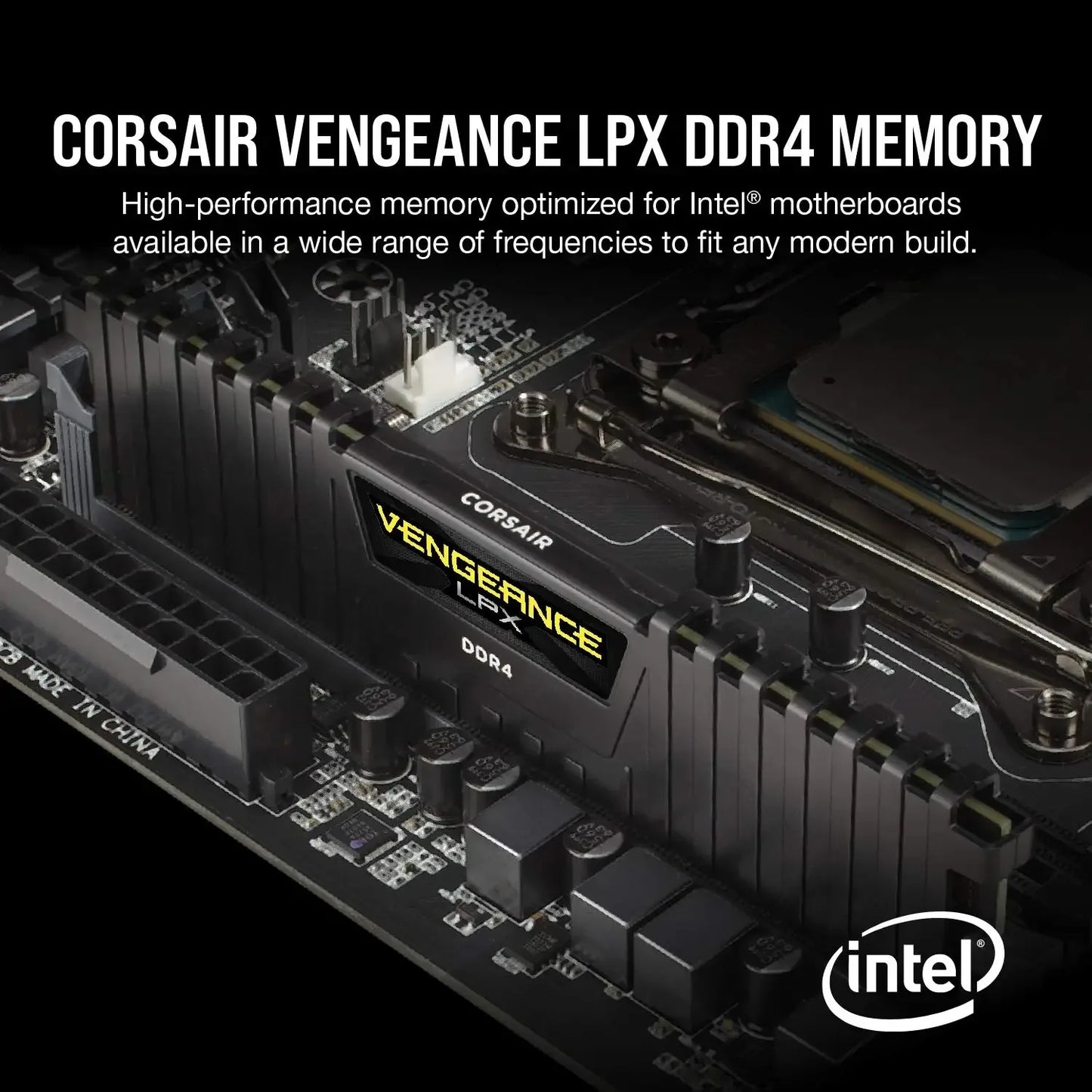 CORSAIR DDR4 RAM mémoire de bureau vengeance 16GB 8GB 3200MHz 3600MHz Dimm Memoria Rams PC4 mémoire de jeu Support carte mère