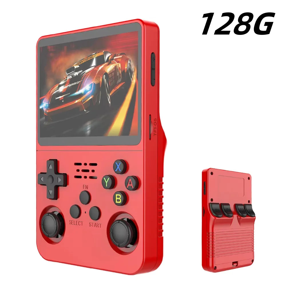 Console de jeu rétro portable — 3,5 pouces IPS, 15000+ jeux, système Linux, lecteur de poche, cadeau