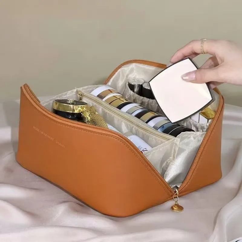 Organisateur de Maquillage Femme — Trousse de Toilette, Sac Cosmétiques Voyage