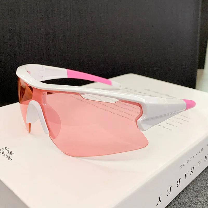 Gafas de sol de chica Punk picantes, nuevas gafas de sol de moda para mujer, deportes al aire libre, Vintage, para hombre, ciclismo, conducción, gafas UV400