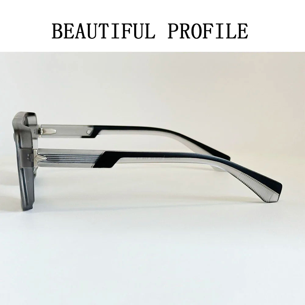 Nuevo en Gafas de sol vintage de lujo para hombre, gafas de sol cuadradas para mujer, moda, envío directo, Gafas de Sol Hombre, Lunette Soleil Femme