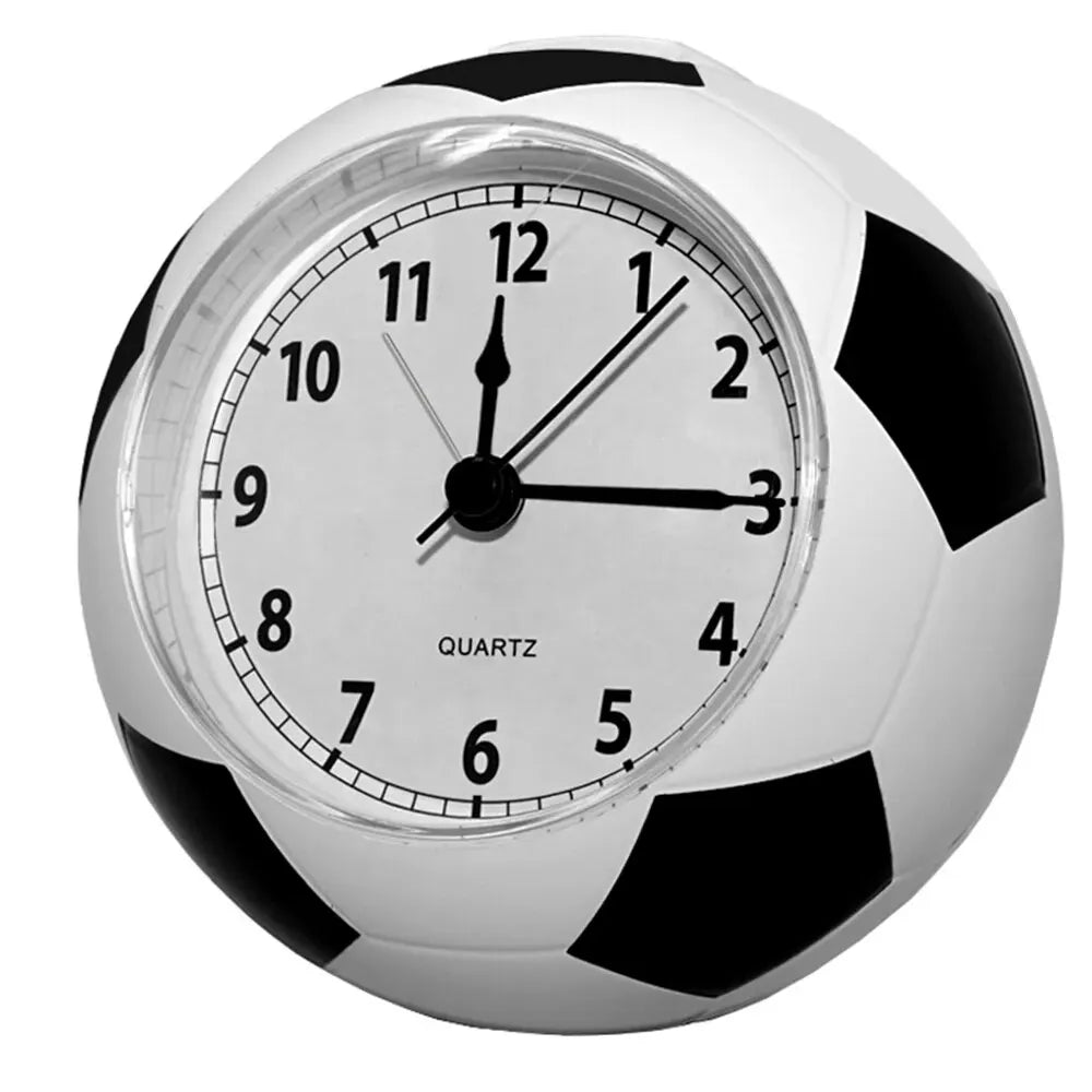 Réveil Ballon de Football 3D Quartz Silencieux — Cadeau Anniversaire Enfant Garçon Fille
