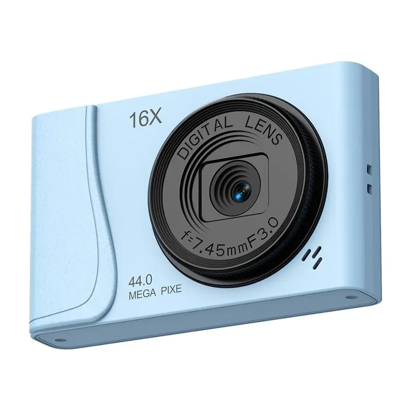 Retro CCD Camcorder 24 Million Pixels, 4K Digital Camera, 16x Zoom, Compact Cameras, Auto Focus for Adults Beginners, Children's Photography
