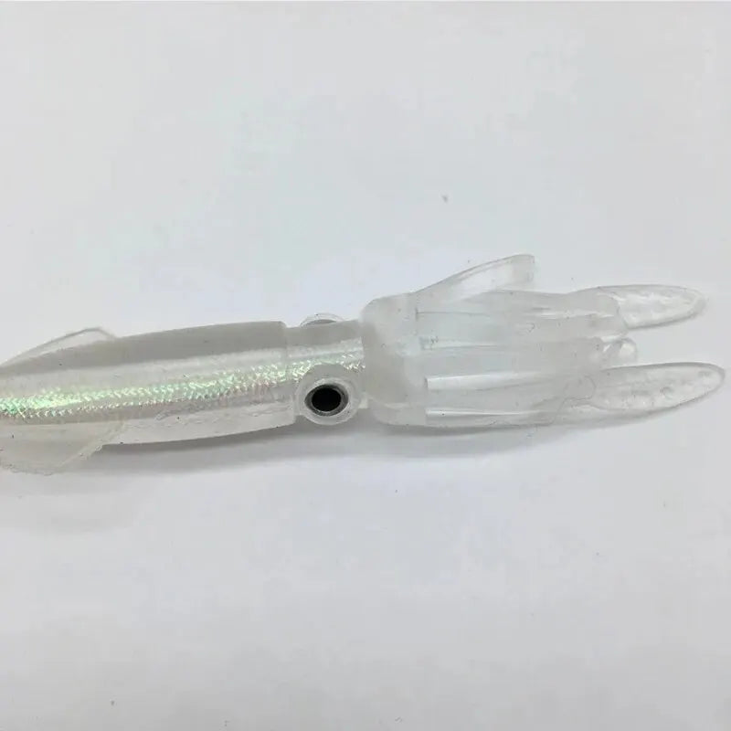 BURLE leurres souples lumineux mélange de poulpe huilé jupes souples leurres de calmar artificiel doux gabarit de calmar leurres de pêche personnalisés