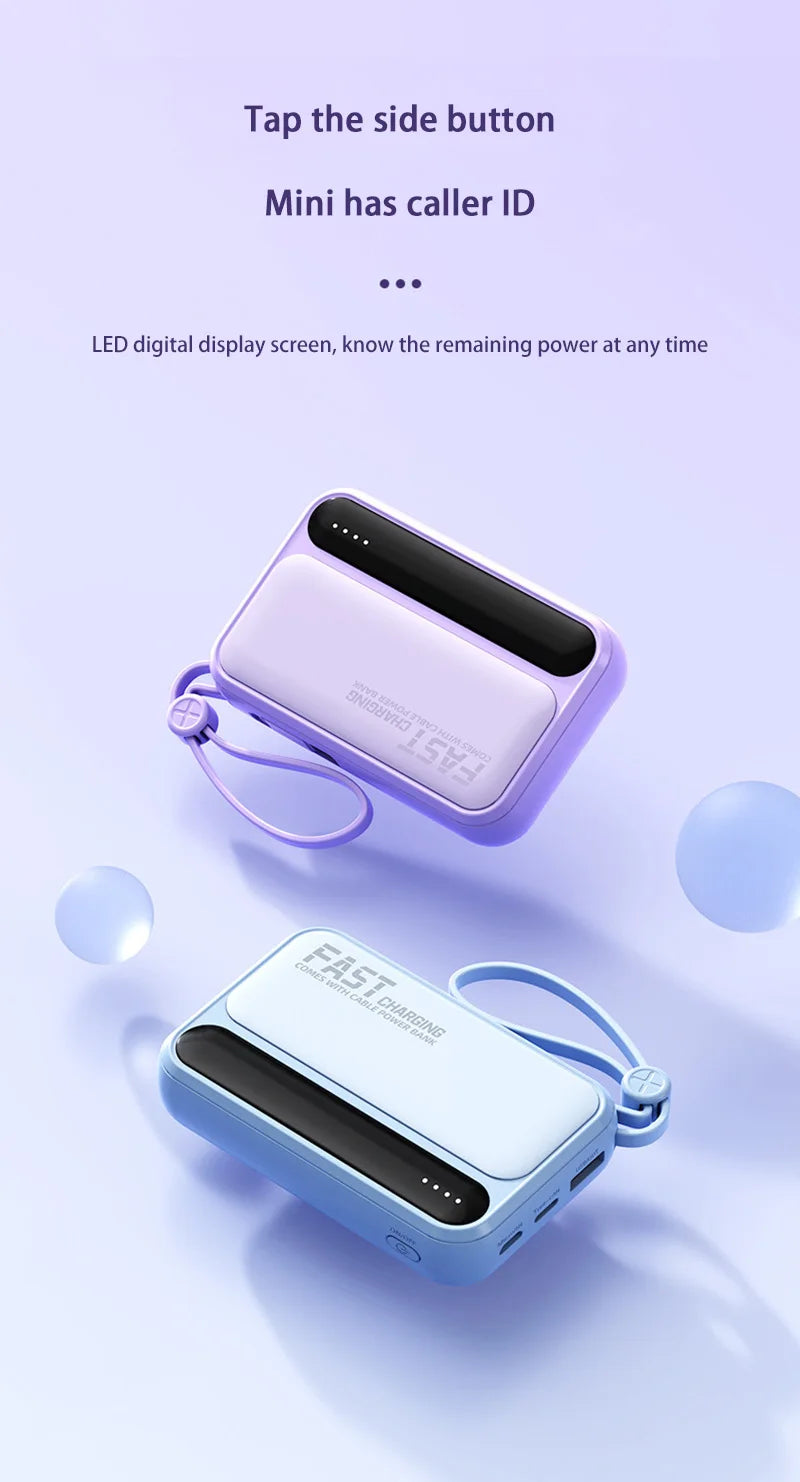 500000mAh 120W batterie externe grande capacité 4 in1 câbles Intelligent affichage numérique lumière Portable Powerbank pour iPhone Huawei nouveau
