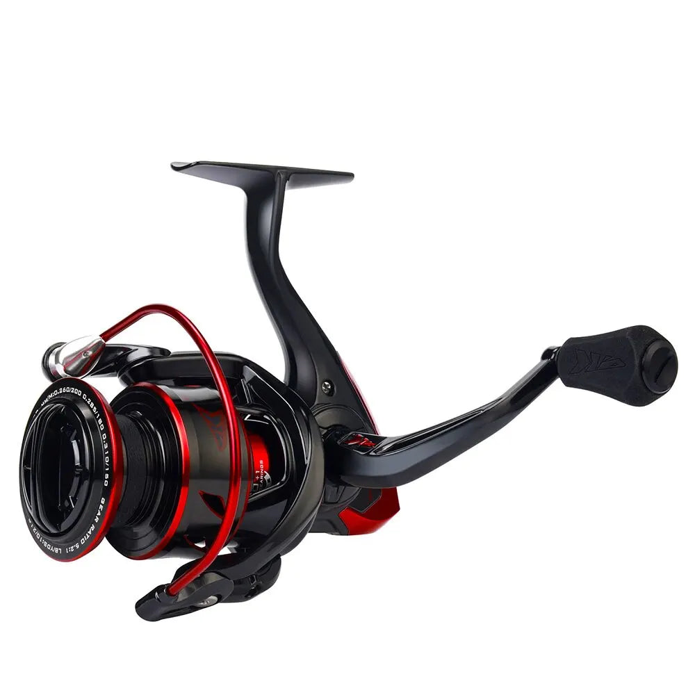 KastKing Sharky III Moulinet de Pêche — 10+1 Roulements, 18 kg Frein, Corps Métal, Eau Douce & Salée