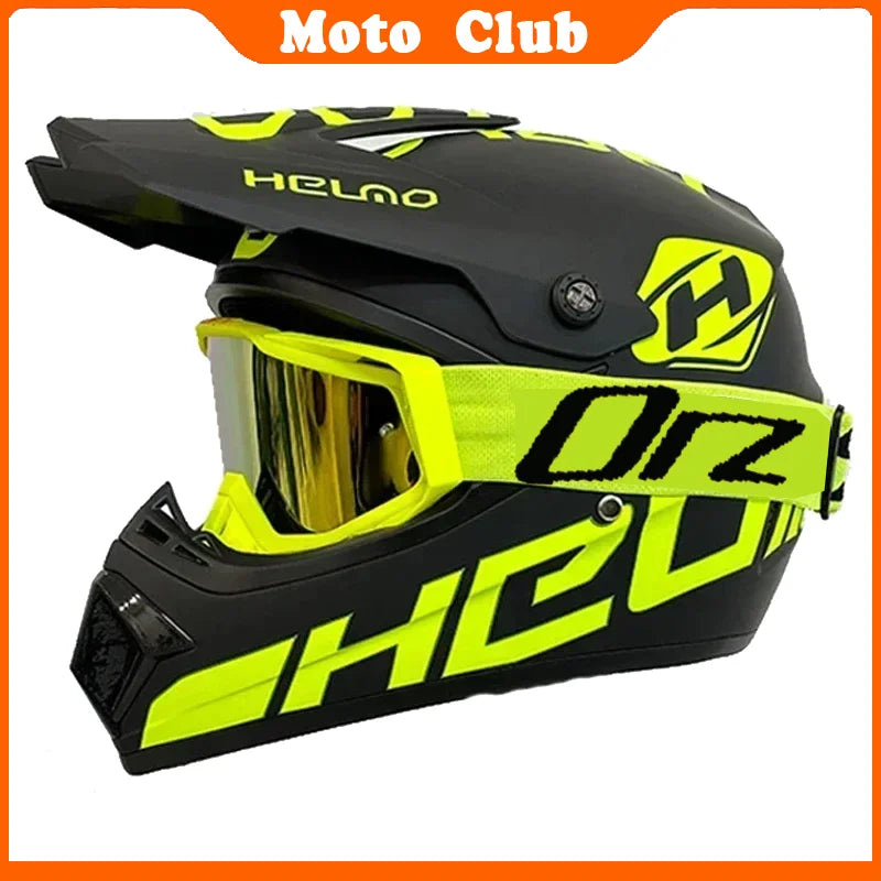 Professional Motorcycle Helmet Motocross Off-Road Protective Helmet Children's Off-Road Helmet Capacete De Motocicleta Goggles Gifts