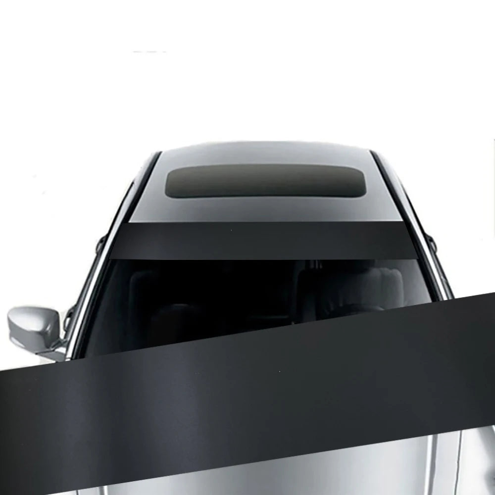 Car Windshield Sun Shade Stickers, 3D Vinyl Film for Car Front Windshield, Decorative Rear Sun Visor Stickers