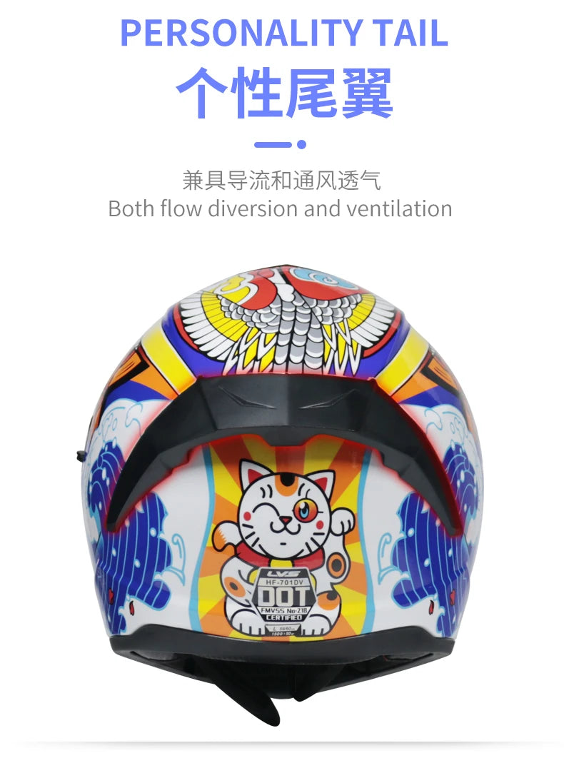 Casques de moto pour hommes et tenue de femme casques de Locomotive à Double lentille Cascos Para Capacete Da Motocicleta