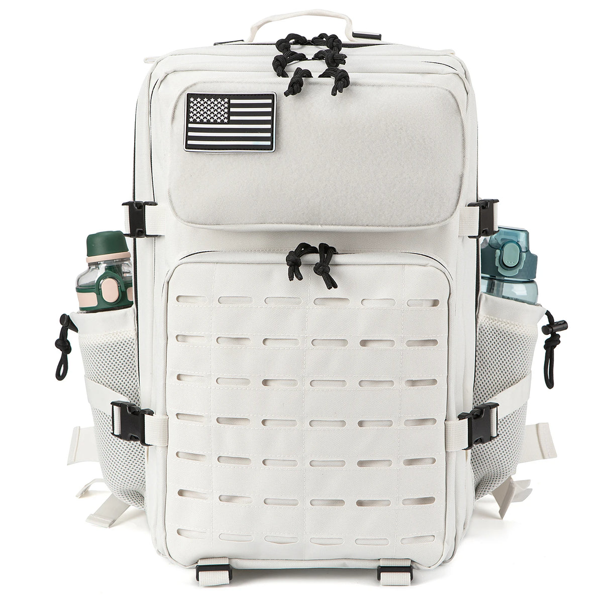 Sac à Dos Tactique Plein Air 25L/45L Homme Femme — Randonnée École Porte-Bouteille