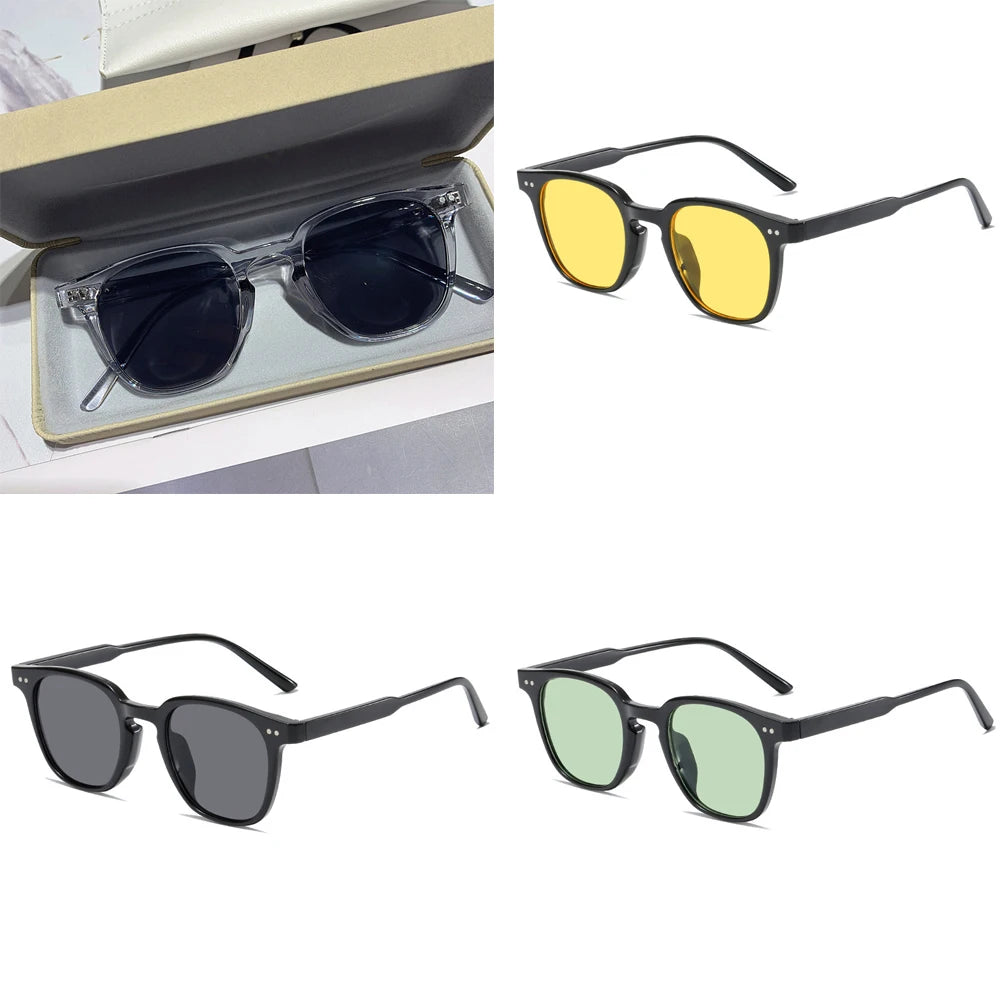 New Vintage Square Sunglasses for Women and Men, Luxury Brand, Small Round Sunglasses, Small Sunglasses for Women and Men