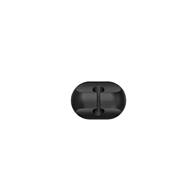 Organizador de cables de silicona, enrollador de cable USB, clips de gestión autoadhesivos para ratón, teclado, auriculares para iPhone Huawei