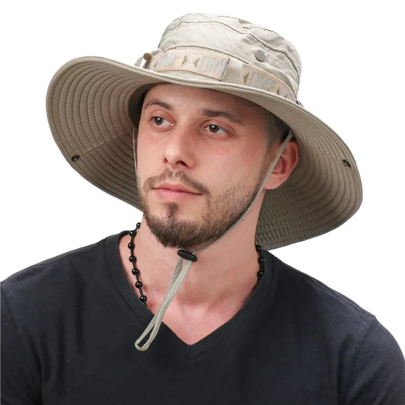 Chapeau Seau Été Protection UV — Pêche, Chasse, Randonnée & Plage Homme Femme