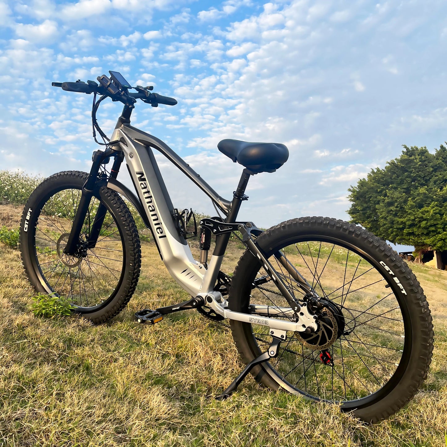 VTT Électrique 1000W 27,5 Pouces 45Ah — 7 Vitesses 45 km/h Adulte Plein Air