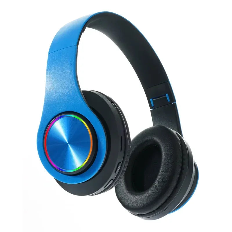Auriculares de sauna Bluetooth plegables con micrófono, auriculares inalámbricos, estéreo, soporte para tarjeta TF, FM, Xiaomi, iPhone, teléfono Samsung