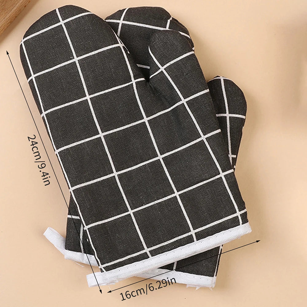 Gants de cuisson cuisine four micro-ondes — résistants aux hautes températures, isolés