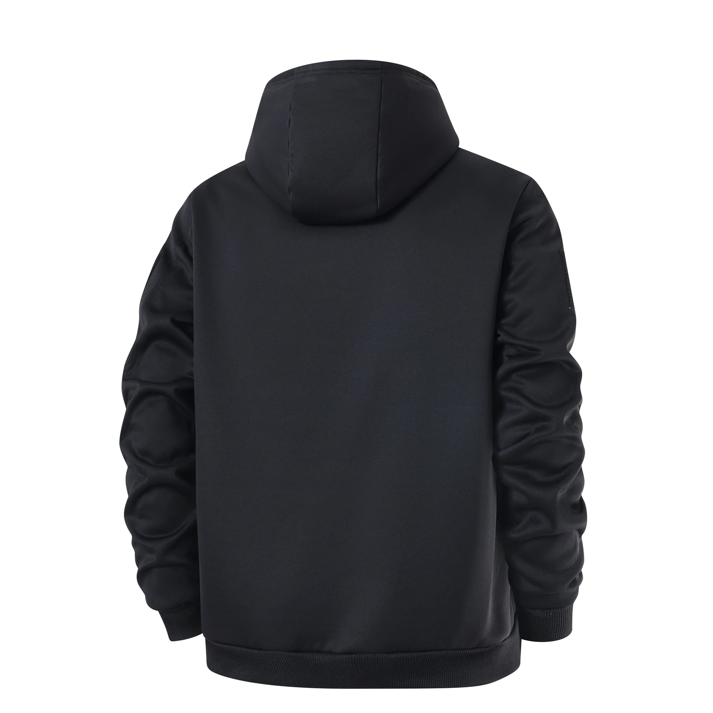 Veste polaire d'hiver pour hommes, veste en laine épaisse décontractée, sweat à capuche chaud avec fermeture éclair, Cardigan de sport à manches longues, manteau à capuche