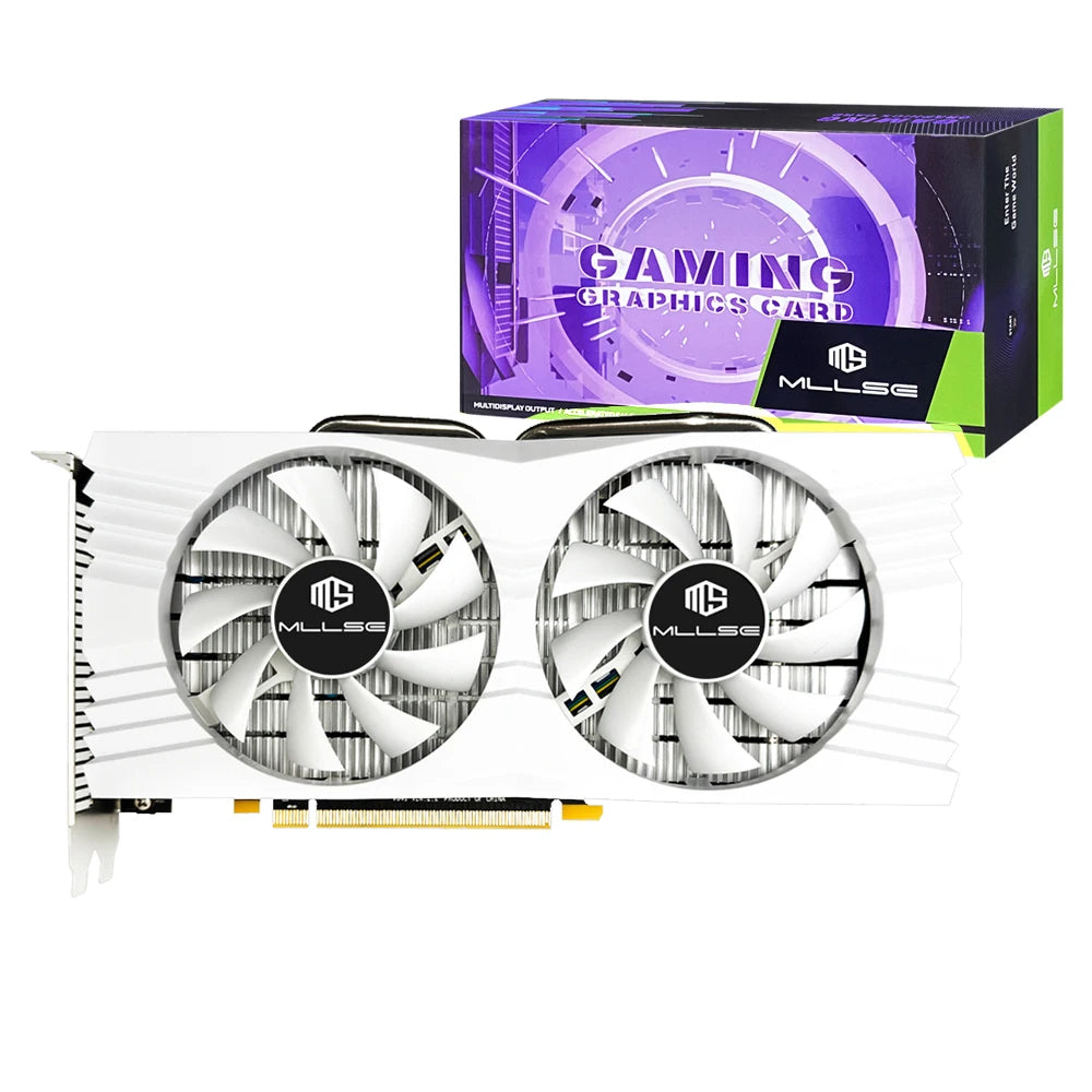 MLLSE AMD RX 580 8GB 2048SP carte graphique De jeu GDDR5 256Bit PCI-E 3.0 × 16 8Pin Radeon GPU Rx 580 carte vidéo Placa De vidéo
