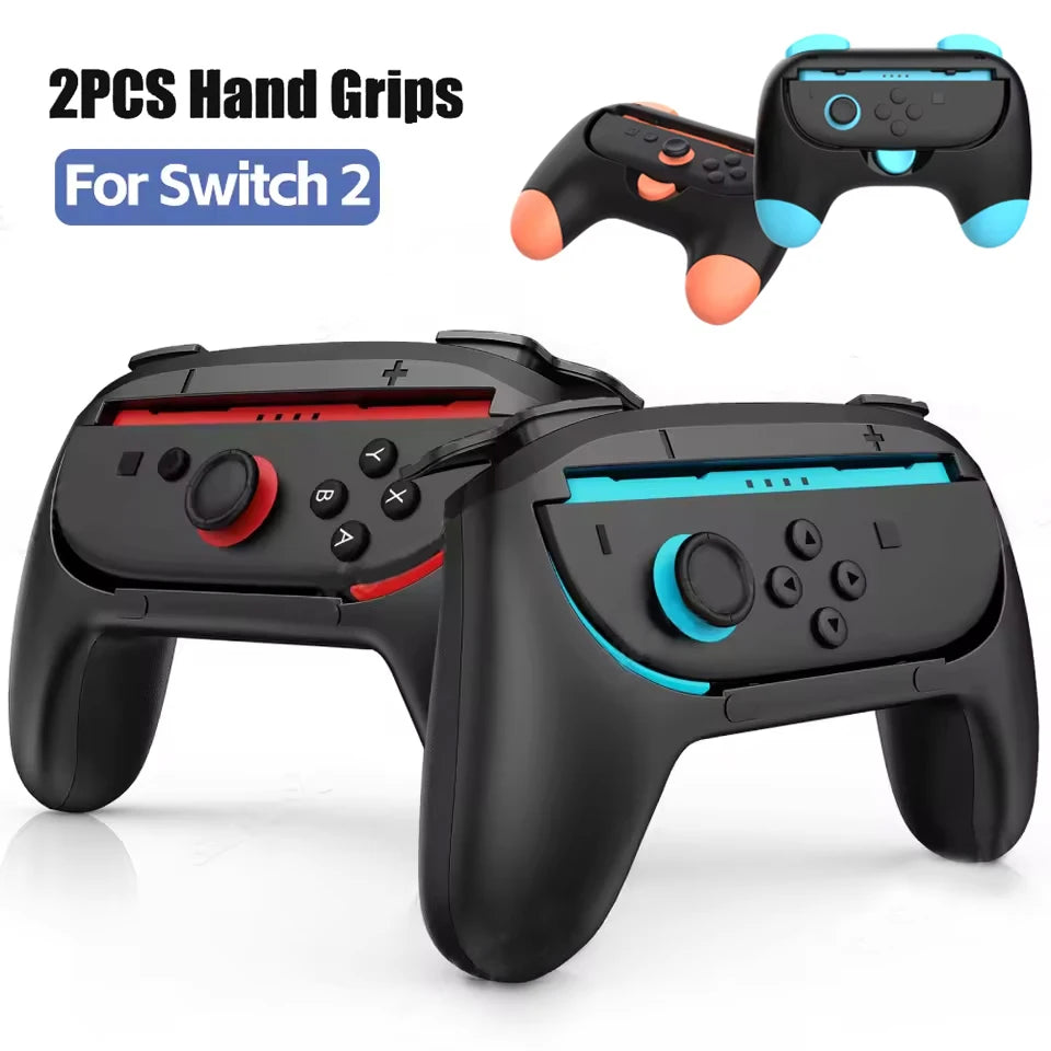 Empuñaduras de controlador de Joystick para NS Switch 2, 2 piezas, soporte de mano de Joystick izquierdo derecho para NS Switch 2, accesorios