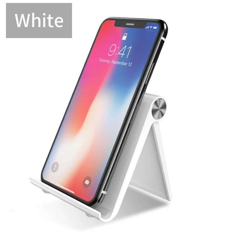 Phone Holder Smartphone Holder Mobile Tablet Stand for iPhone 14 13 Desktop Cell Phone Holder Portable Phone Stand