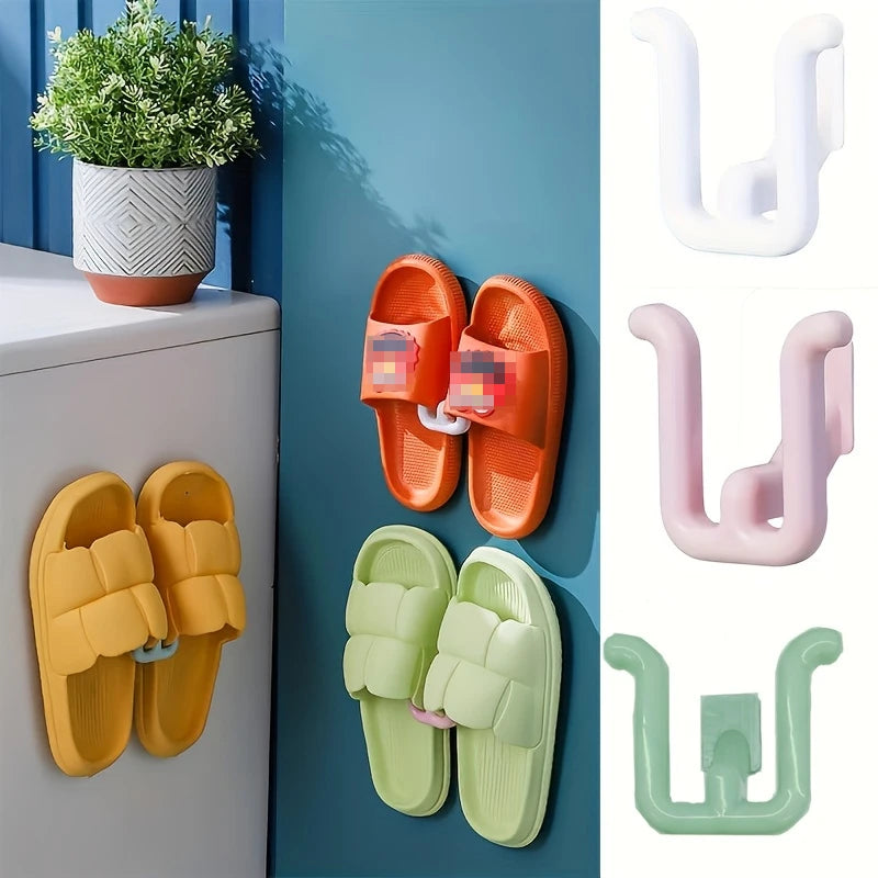 Ganchos de ventosa para baño, accesorios para el hogar, 4 unidades