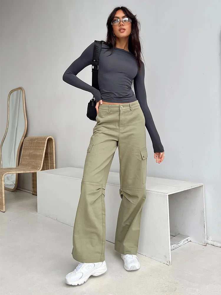 Camisetas casuales de manga larga para mujer, jerséis de ajuste Delgado, camisetas básicas, camisetas de calle para mujer, primavera, otoño