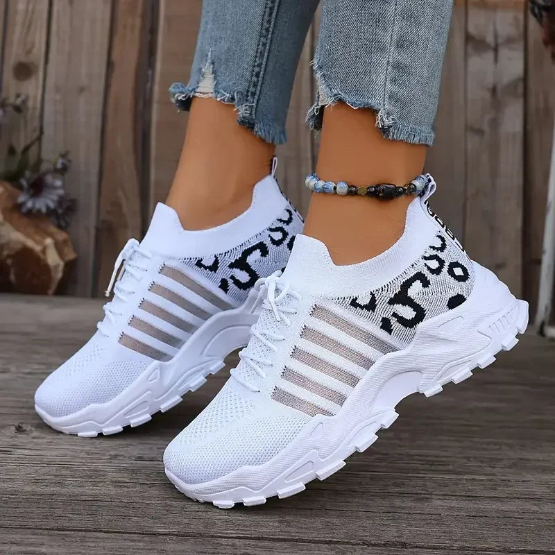 Zapatillas casuales para mujer 2025 ligeras y transpirables, alpargatas casuales para mujer, zapatillas de plataforma para mujer Tenis Feminino Basket Femme
