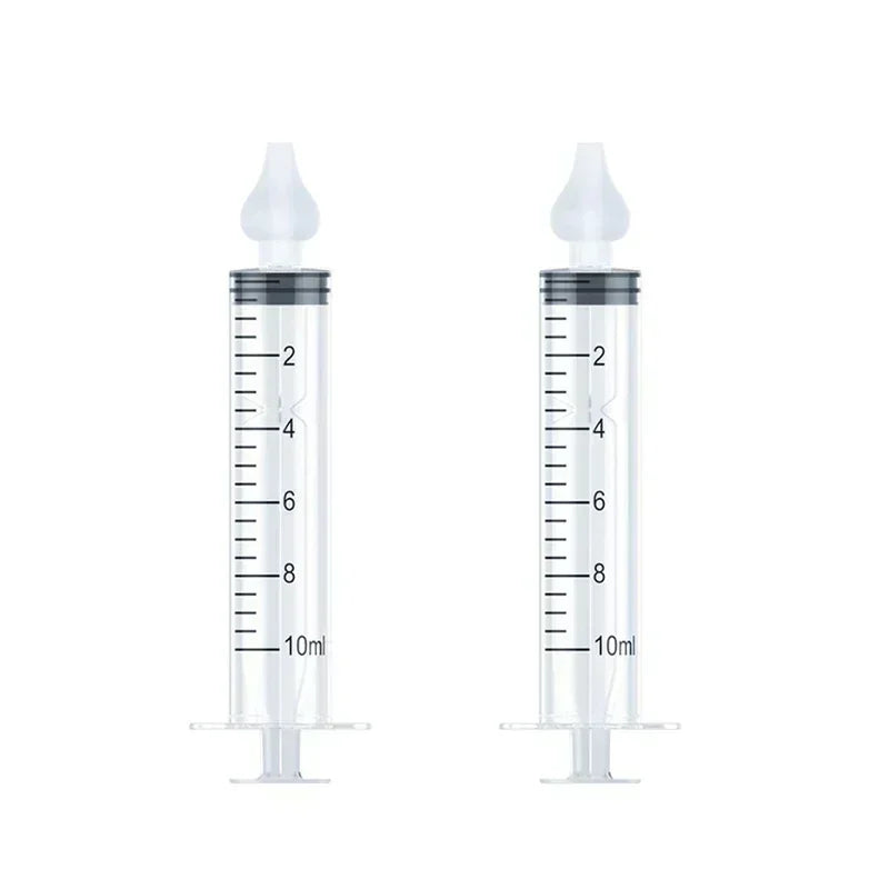 Jeringa de aspiración nasal de silicona para bebés, limpiador antártico para niños, lavador nasal para rinitis, irrigador nasal reutilizable, lavado para niños
