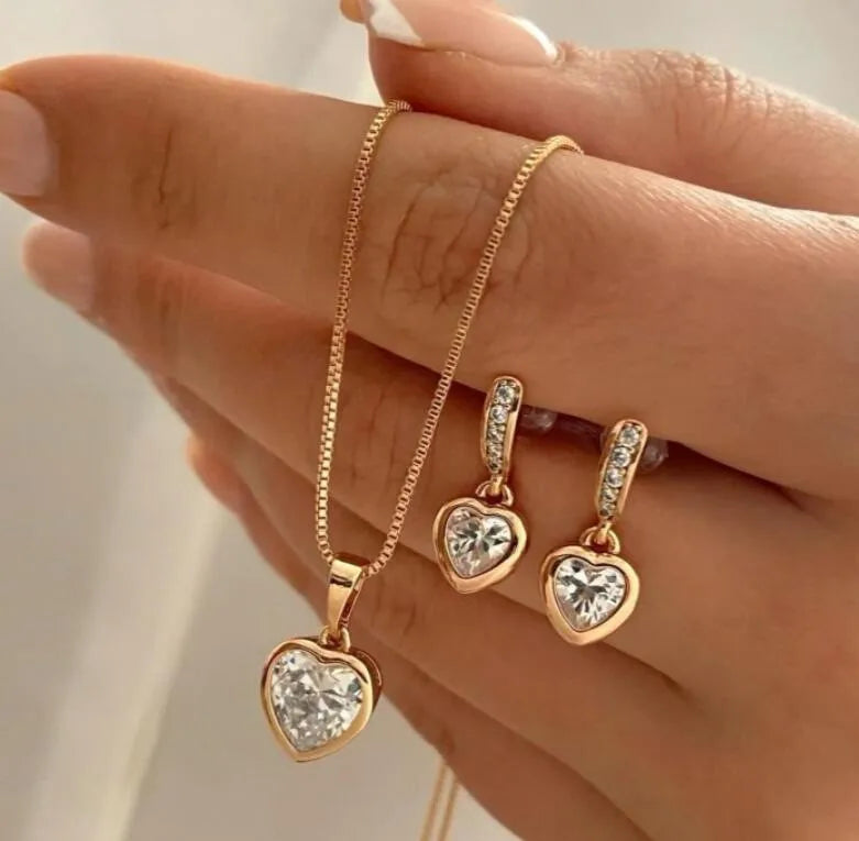 Conjunto de joyas de perlas para mujer, pendientes colgantes, colgante, collar, sencillo, delicado, para uso diario, accesorios de fiesta