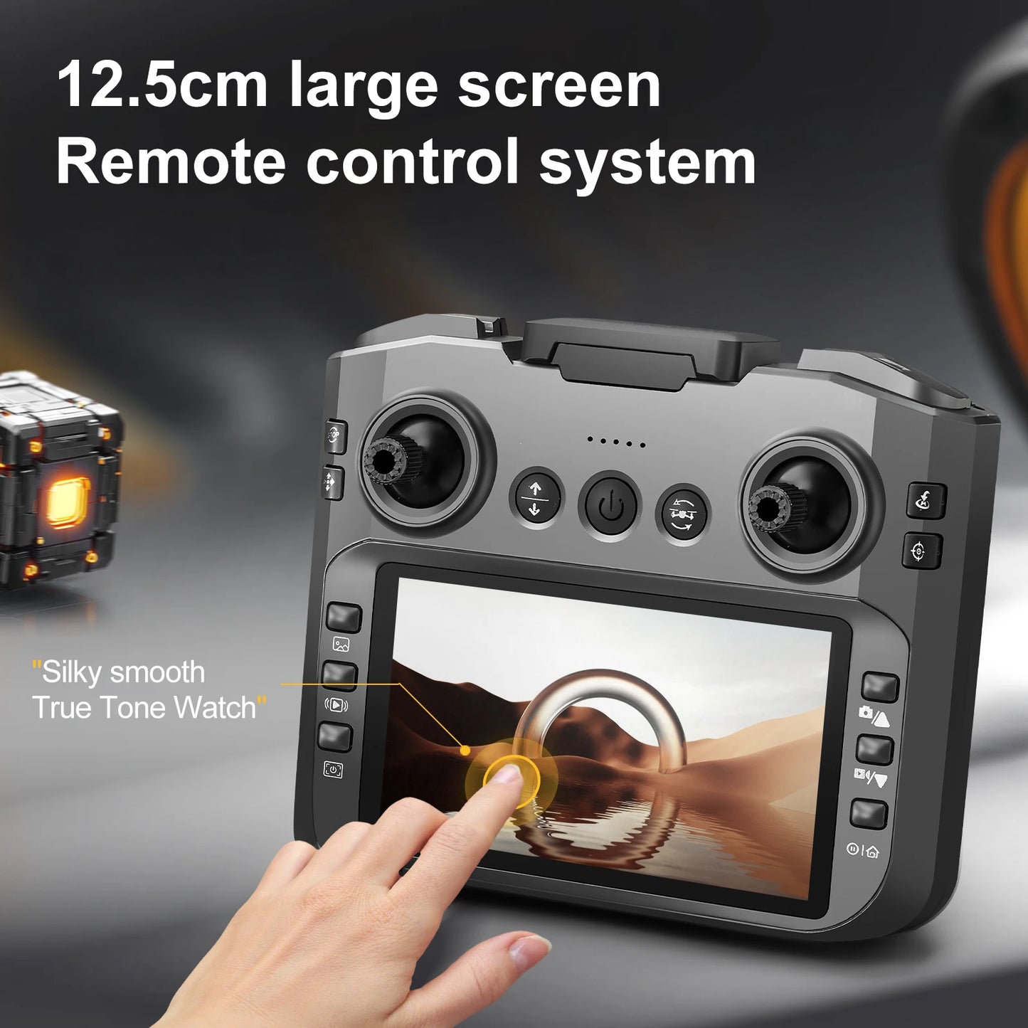 New S156 Quadcopter Drone, 8K Professional Camera Drone, 5G WiFi FPV, 4.5-inch Large Screen, RC Remote Control, Drone VS V66