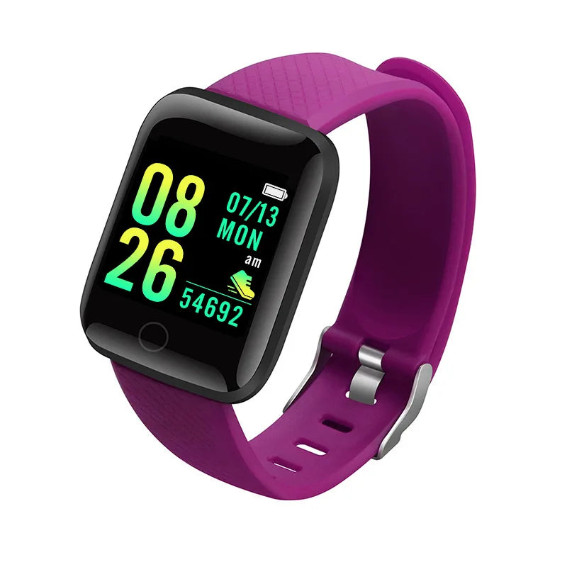 Smartwatch Fitness Message Anniversaire — Moniteur Bracelet Android iOS
