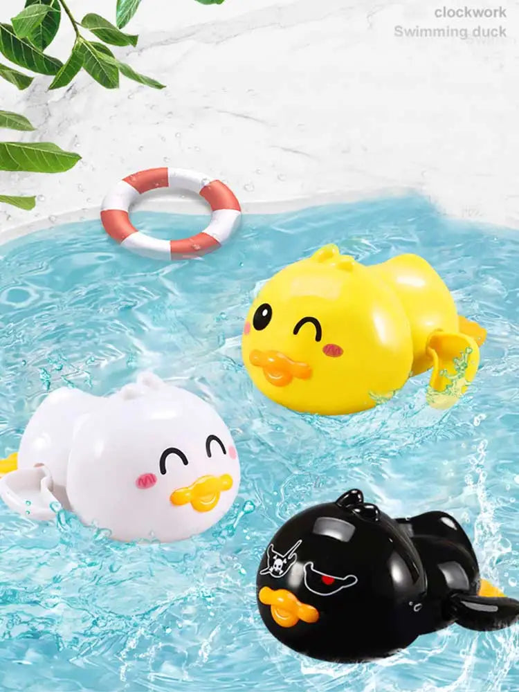 Juguete de baño para bebé, pato bonito, pingüino, huevo, rociador de agua, baño, ducha, juguetes de agua para nadar, regalo para niños