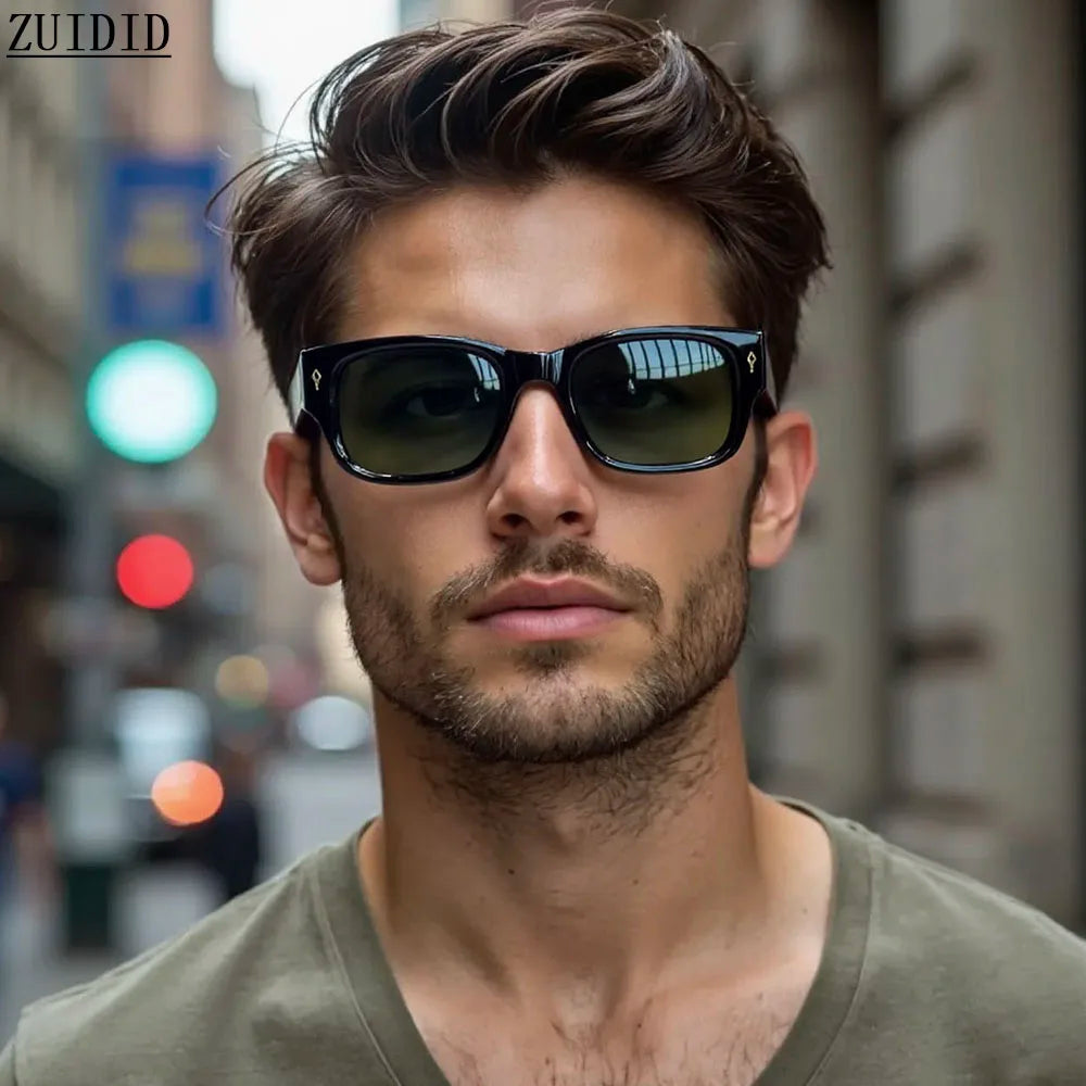 Lunettes de soleil hommes rétro protection solaire — femmes, à la mode, livraison directe, 2025