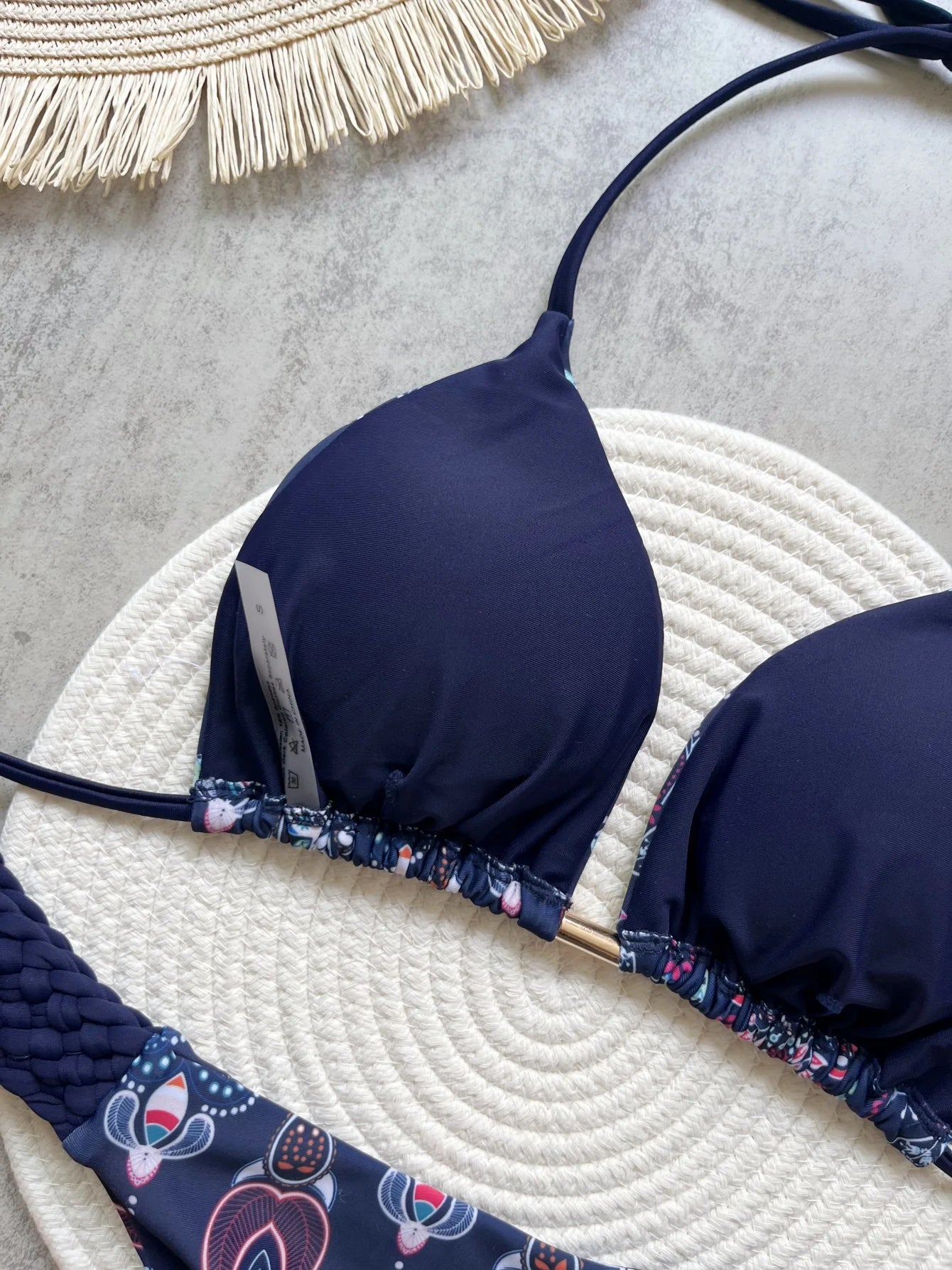 RUOTONSEPT imprimé licou Mini string coupe haute Bikini femme maillot de bain femmes maillots de bain deux pièces Bikini ensemble baigneur maillot de bain bain
