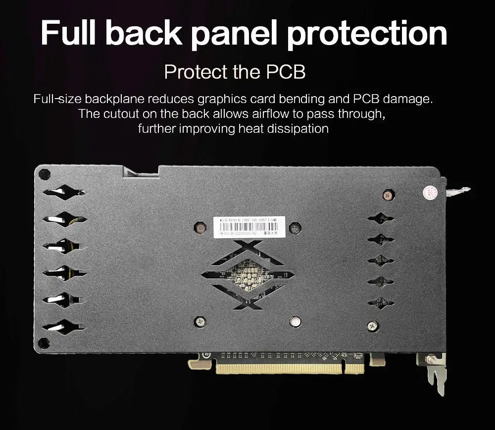 MLLSE AMD RX 580 8GB 2048SP carte graphique De jeu GDDR5 256Bit PCI-E 3.0 × 16 8Pin Radeon GPU Rx 580 carte vidéo Placa De vidéo
